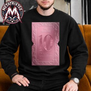 Blackpink 10th Anniversary Meet And Greet In Seoul On August 8 2026 Black Sweatshirt T-Shirt