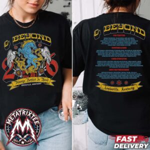 Bourbon And Beyond 2026 Breakout Tee For Kentucky Exposition Center In Louisville KY On September 24-27 2026 Two Sided T-Shirt