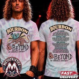Bourbon And Beyond 2026 Griffin TrioAcadia Tie Dye Tee The World’s Largest Bourbon Food And Music Festival T-Shirt