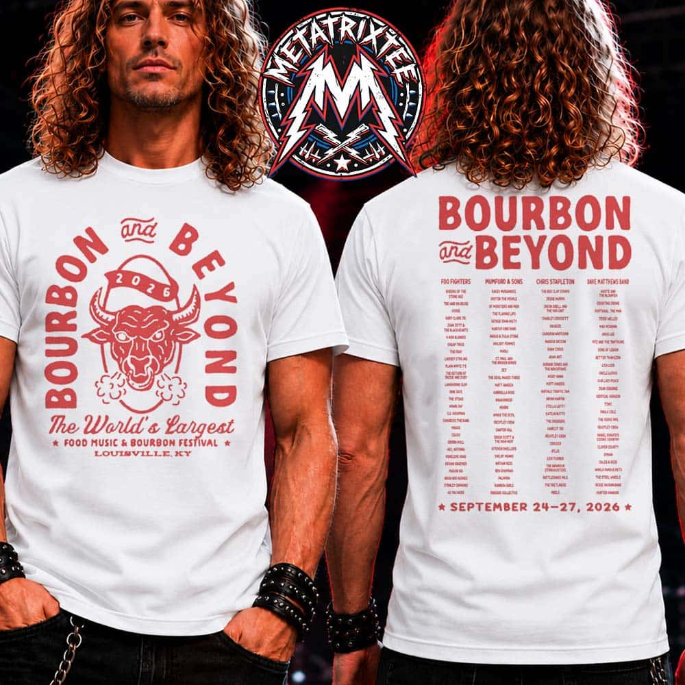 Bourbon And Beyond 2026 Seeing Red Tee The World’s Largest Bourbon Food And Music Festival Two Sided White T-Shirt Bourbon And Beyond 2026 Seeing Red Tee The World’s Largest Bourbon Food And Music Festival Two Sided White T-Shirt