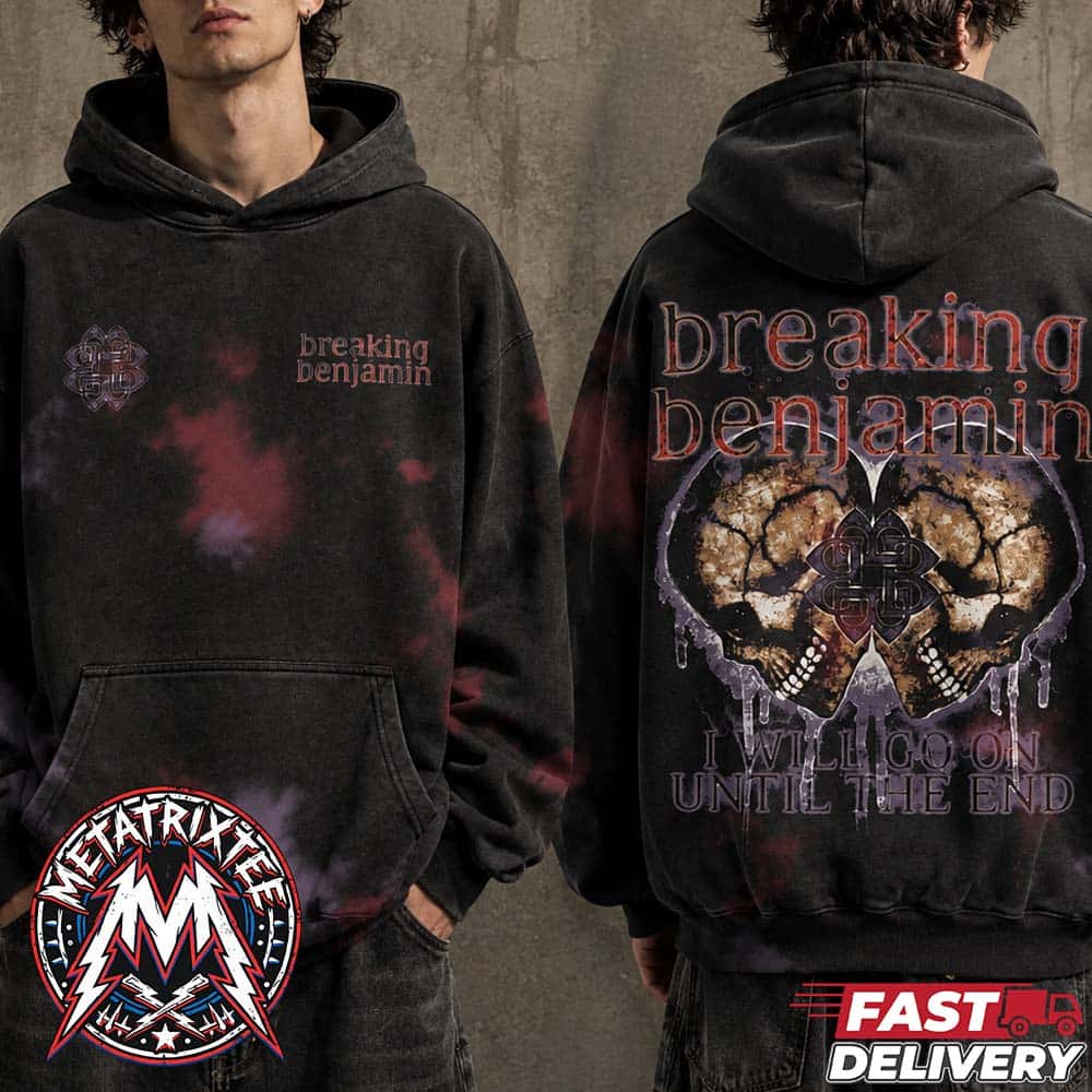 Breaking Benjamin Until The End Dyed Tee 20th anniversary of Phobia Album 2006-2026 Hoodie T-Shirt Breaking Benjamin Until The End Dyed Tee 20th anniversary of Phobia Album 2006-2026 Hoodie T-Shirt