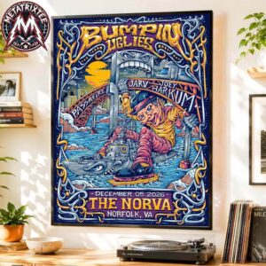 Bumpin Uglies Norfolk Virgini 2026 Poster For Ugly Christmas Sweater Party On December 5 2026 At The NorVa High-Quality Poster Canvas