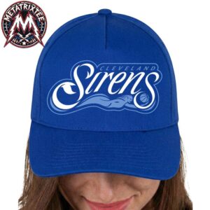 Cleveland Sirens Womens Basketball Debut In 2028 WNBA Primary New Logo Classic Cap
