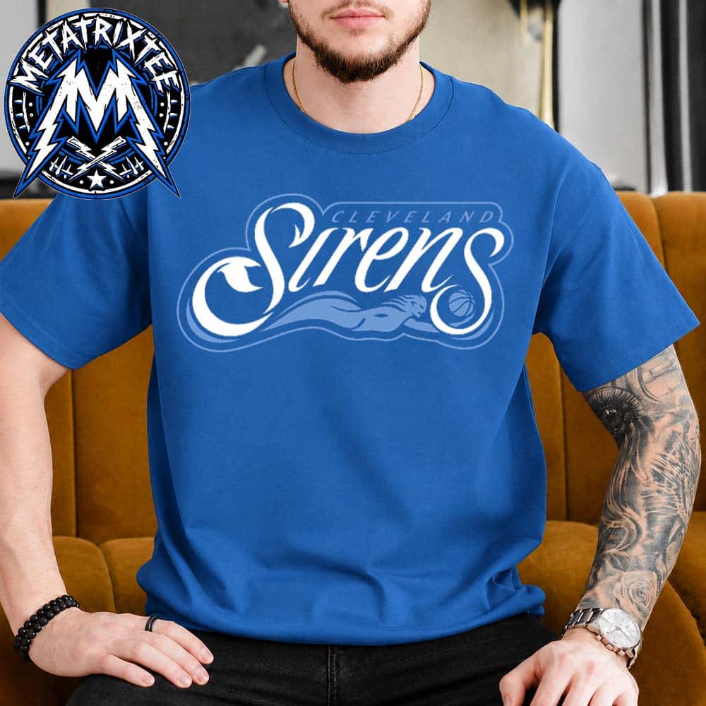 Cleveland Sirens Womens Basketball Debut In 2028 WNBA Primary New Logo Unisex T-Shirt Cleveland Sirens Womens Basketball Debut In 2028 WNBA Primary New Logo Unisex T-Shirt