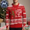 Dave Matthews Band Eat Drink And Be Merry Dancing Figure Motif Ugly Christmas Sweater Dave Matthews Band Eat Drink And Be Merry Dancing Figure Motif Ugly Christmas Sweater