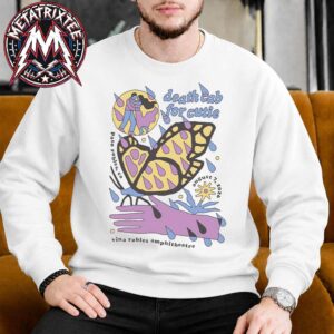 Death Cab for Cutie Vina Robles Amphitheatre Concert Poster By Joshua Noomon On August 7 2026 In Paso Robles California White Sweatshirt T-Shirt