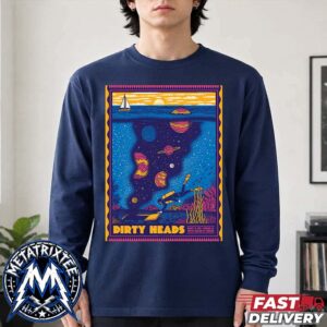 Dirty Heads So Glad You Made It Tour Concert Poster At Toyota Pavilion At Concord In Concord CA On August 15 2026 Longsleeve T-Shirt