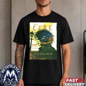 Edinburgh Summer Sessions 2026 The Cure Concert Poster At Royal Highland Showgrounds In Edinburgh Scotland On August 23 Short T-Shirt