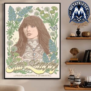 Ella Langley In Corpus Christi TX At Hilliard Center On August 14 2026 The Dandelion Tour Concert Poster Gallery-Style Poster Canvas