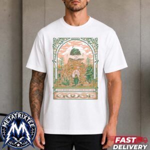 Goose Tour Poster At Civic Center In Salt Lake City Utah On August 29 2026 White T-Shirt