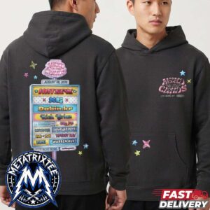 HITC Lineup Hoodie For Head In The Clouds 2026 At Brookside At Rose Bowl In Pasadena California On August 8 Hoodie T-Shirt