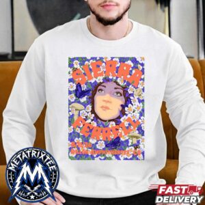 Heavy Petal Tour Dillon Sierra Ferrell Night Show Poster On August 11 2026 At The Dillon Amphitheater In Colorado White Longsleeve T-Shirt