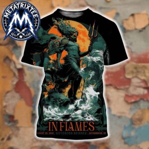 In Flames Main Poster For Goteborg Brinner At Frihamnen In Gothenburg Sweden On August 22 2026 All Over Print Shirt