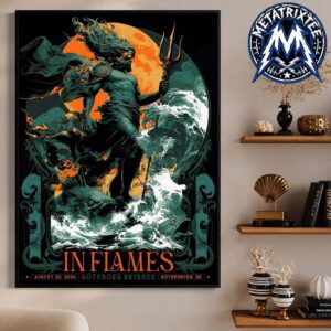 In Flames Main Poster For Goteborg Brinner At Frihamnen In Gothenburg Sweden On August 22 2026 Durable Poster Canvas