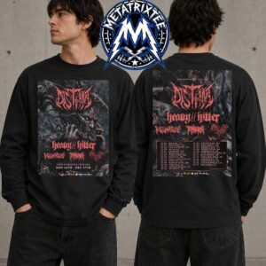 Into Despair USA Tour 2026 Distant Live Tour Schedule From November 16 In Dallas TX In Orlando FL To December 17 Longsleeve T-Shirt