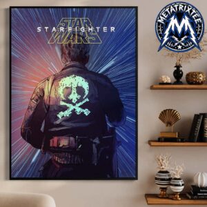 Kade Auberon New Character Poster For Film Star Wars Starfighter Releasing Theaters In May 28 2027 High-Quality Poster Canvas