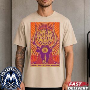 Levitation 2026 Tour Poster For Man Or Astro Man And Mohama Saz In Austin TX At 13th Floor On September 11 Unisex T-Shirt