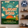 Live Concert Poster For Whiskey Myers The Southern Hospitality Tour In Salt Lake City Utah On August 13 2026 Gallery-Style Poster Canvas