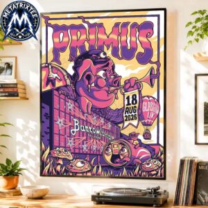 Live Show For Primus On August 18 2026 At Barrowland Ballroom In Glasgow UK Durable Poster Canvas
