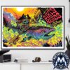 Live Concert Poster For Whiskey Myers The Southern Hospitality Tour In Salt Lake City Utah On August 13 2026 Gallery-Style Poster Canvas