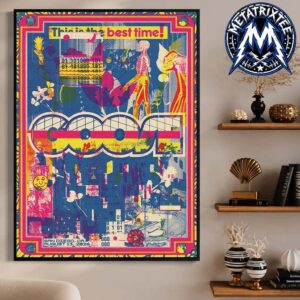 Live Show Poster For Goose At Cal Coast Credit Union Open Air Theatre In San Diego California On August 13 2026 Premium Poster Canvas