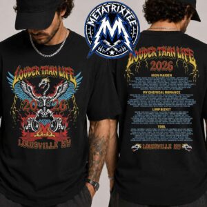Louder Than Life 2026 Fire Phoenix Merch Tee At Highland Festival Grounds In Louisville Kentucky On September 17–20 Vintage T-Shirt
