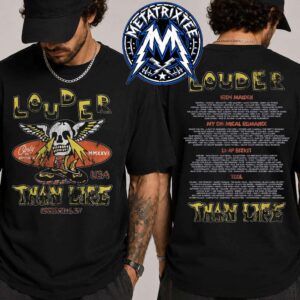 Louder Than Life 2026 Snake Eyes Merch Tee At Highland Festival Grounds At Kentucky Exposition Center In Louisville Kentucky On September 17–20 Short Black T-Shirt