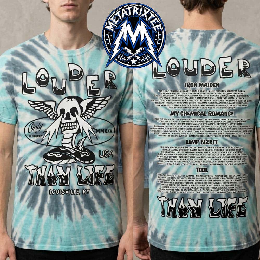 Louder Than Life 2026 Snake Eyes Tie Dye Merch Tee In September 17–20 At Kentucky Exposition Center In Louisville Kentucky T-Shirt Louder Than Life 2026 Snake Eyes Tie Dye Merch Tee In September 17–20 At Kentucky Exposition Center In Louisville Kentucky T-Shirt