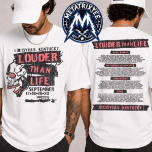 Louisville 2026 Louder Than Life Lound Mouth White Merch Tee At Kentucky Exposition Center In Kentucky On September 17–20 Unisex T-Shirt
