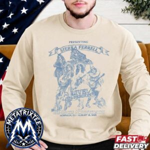 Merch Pop-Up Tee For Sierra Ferrell At Red Rocks Amphitheatre In Morrison Colorado On August 12 2026 Unisex Longsleeve T-Shirt