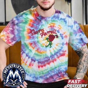 Merch Pop-Up Tie Dye Tee For Sierra Ferrell At Red Rocks Amphitheatre In Morrison Colorado On August 12 2026 T-Shirt