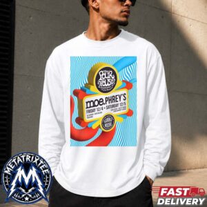 Moe And Umphreys McGee Two-Night Run At The Charleston Pour House In Charleston SC On December 4 5 2026 White Longsleeve T-Shirt
