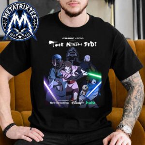 New Poster For Film Star Wars Visions Presents The Ninth Jedi Streaming On DisneyPlus And Hulu Premium T-Shirt