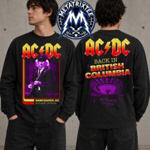 North America ACDC Power Up Tour 2026 Vancouver Event Tee At BC Place In Vancouver BC Canada On August 13 Premium Poster Canvas Longsleeve T-Shirt