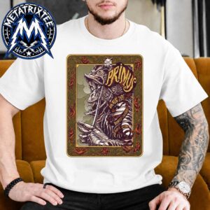 Primus Band UK And Europe Tour Poster For Live Show On August 4 2026 At The Barba Negra Red Stage In Budapest Hungary White Short T-Shirt