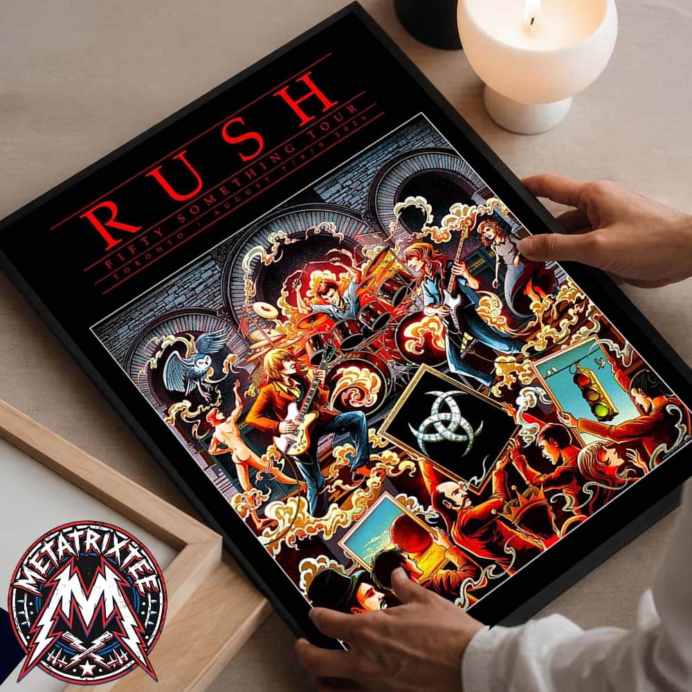 Rush YYZ Popup Fifty Something Tour Four-Nights Concert Poster Cover Moving Pictures Album For Toronto ON On August 7 9 11 And 13 2026 Poster Canvas Rush YYZ Popup Fifty Something Tour Four-Nights Concert Poster Cover Moving Pictures Album For Toronto ON On August 7 9 11 And 13 2026 Poster Canvas