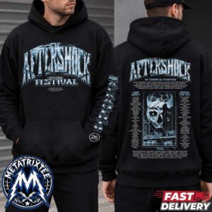 Sacramento Aftershock Festival 2026 Blue Steel Hoodie At Discovery Park In California From October 1–4 Hoodie T-Shirt