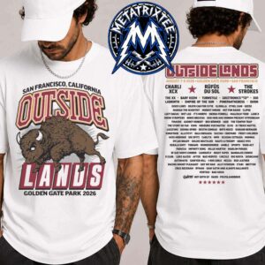 San Francisco Mascot Merch Tee For The Outside Lands Music And Arts Festival From August 7–9 2026 At Golden Gate Park In California Unisex T-Shirt