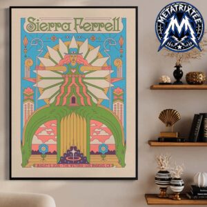Sierra Ferrell Heavy Petal Tour On August 5 2026 At The Wiltern In Los Angeles California Gallery-Style Poster Canvas