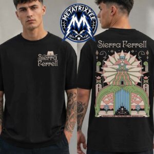 Sierra Ferrell Heavy Petal Tour On August 5 2026 At The Wiltern In Los Angeles California Two Sided Print T-Shirt