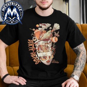 So Glad You Made It Tour Kansas City Poster For Dirty Heads At The Morton Amphitheater In Riverside Missouri August 4 2026 Black T-Shirt
