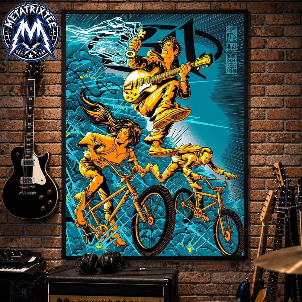 So Glad You Made It Tour Poster For 311 band In Chula Vista California At North Island Credit Union Amphitheatre On August 19 2026 Durable Poster Canvas So Glad You Made It Tour Poster For 311 band In Chula Vista California At North Island Credit Union Amphitheatre On August 19 2026 Durable Poster Canvas