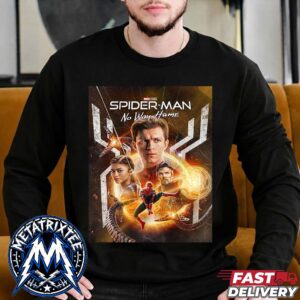 Spider Man No Way Home Tom Holland Sony Digital Poster Concept Unisex Longsleeve T-Shirt