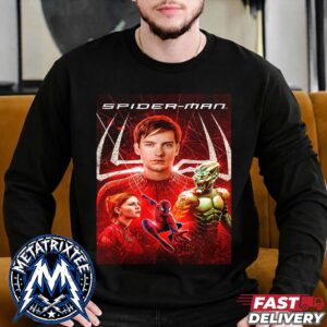 Spider Man Tobey Maguire Sony Limited Edition Alternative Film Poster Unisex Longsleeve T-Shirt