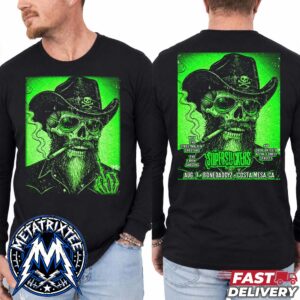 Supersuckers Live Show Poster At The Bone Daddyz Music Lounge In Costa Mesa California On August 7 2026 Two Sided Print Longsleeve T-Shirt