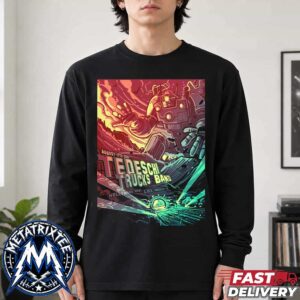 Tedeschi Trucks Band Live Concert Poster At Hollywood Bowl In Los Angeles CA On August 17th 2026 Longsleeve T-Shirt