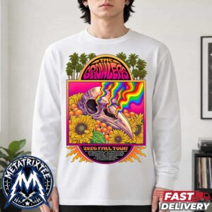 The Growlers 2026 West Coast Fall Tour Schedule List From Sep 17 In Santa Cruz To Oct 3 In Los Angeles Longsleeve T-Shirt