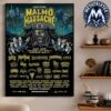Primus Band UK And Europe Tour Poster For Live Show On August 4 2026 At The Barba Negra Red Stage In Budapest Hungary Gallery-Style Poster Canvas