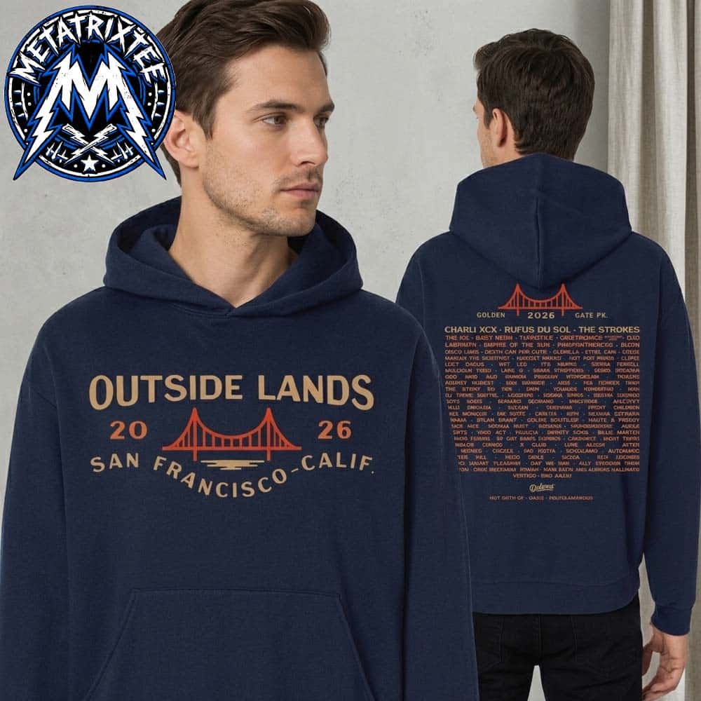 The Outside Lands 2026 Music And Arts Festival Bridge Event Hoodie At Golden Gate Park In San Francisco California From August 7–9 Hoodie T-Shirt The Outside Lands 2026 Music And Arts Festival Bridge Event Hoodie At Golden Gate Park In San Francisco California From August 7–9 Hoodie T-Shirt