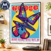 The Red Clay Strays Grateful Tour Concert Poster At Bismarck Event Center In Bismarck ND On August 19 2026 High-Quality Poster Canvas
